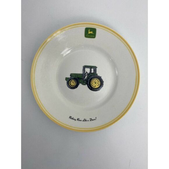 Cappello Baseball John Deere Uomo - Nero Con Ricamo 'Nothing Runs Like A Deere' - Taglia Unica Regolabile
